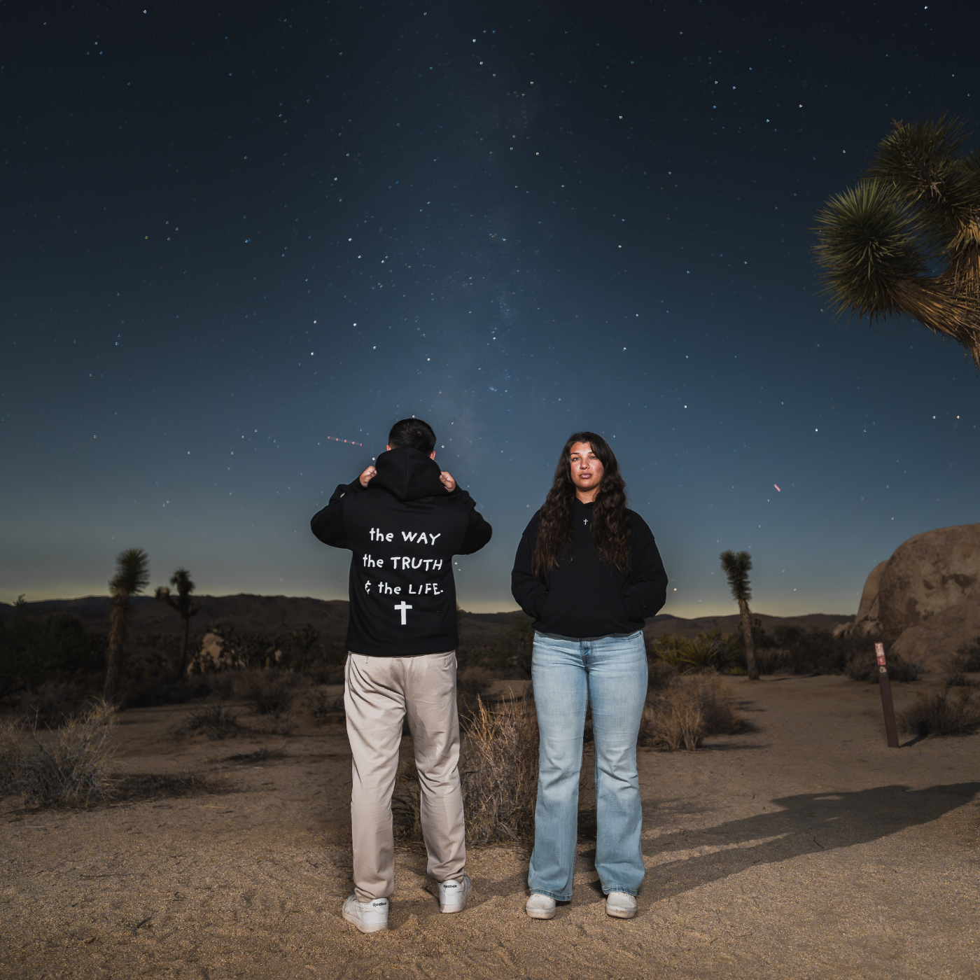 The Way, the Truth, and the Life Reflective Hoodie
