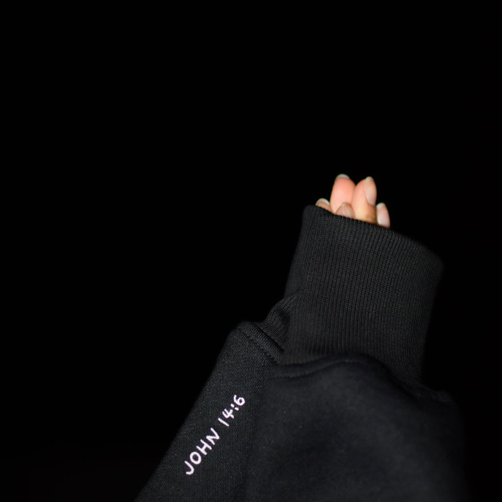 The Way, the Truth, and the Life Reflective Hoodie