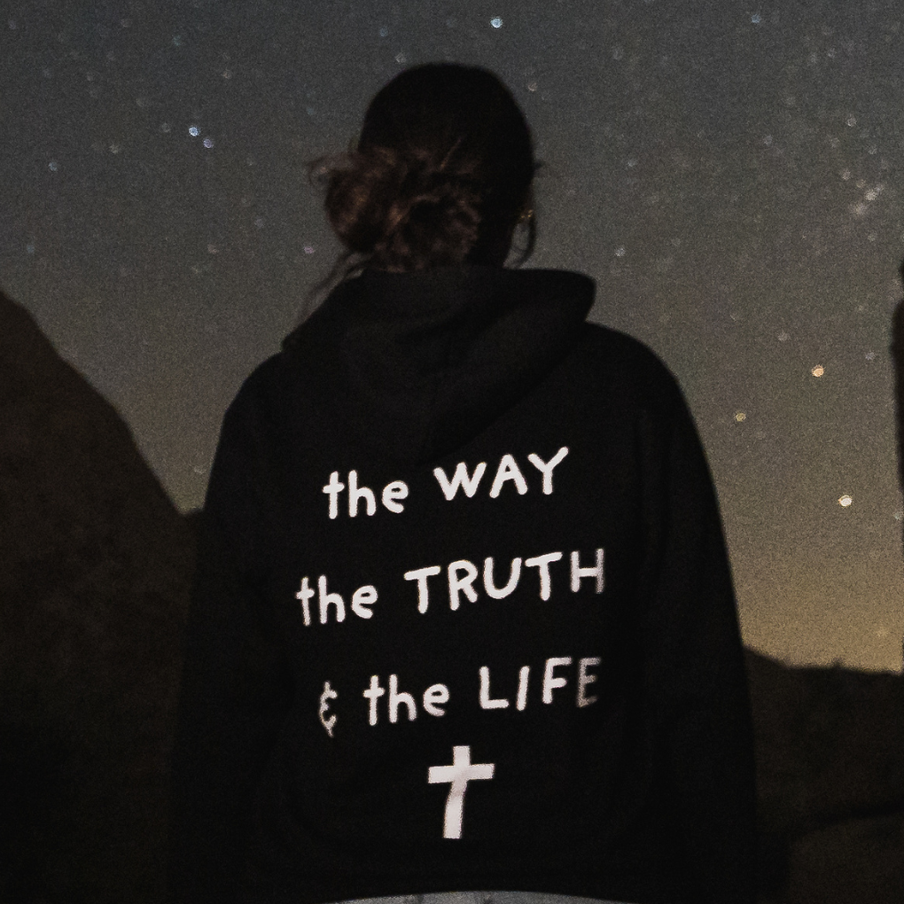 The Way, the Truth, and the Life Reflective Hoodie
